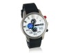 For SINOBI Stylish Unisex Analog Watch with Silicone Strap Black