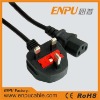 uk fused power cord plug