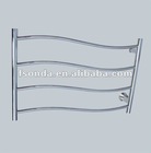 Stainless steel heated towel rack