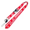 Polyester Silkscreen printing lanyard