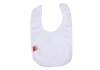 white baby bibs