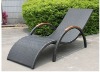 2012 garden rattan/wicker outdoor sun lounge