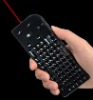 2.4Ghz Wireless Mini Keyboard With Trackball Mouse and Laser Pointer Function