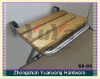 folding shower seats,stainless steel seats with wood,SS-03