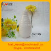 morden white ceramic flower vase