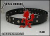 punk belt skull belt punk rock belt band belt 011