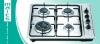 Four burner Built-in Stainless steel Gas Stove