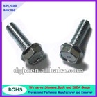 Hex washer head bolts