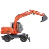 HTL85 hydraulic wheeled excavator