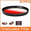 Graduated Red Lens Filter 72mm