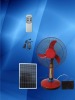 table fan with solar energy and remote control