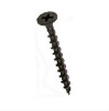 high quality self tapping screw with black plated