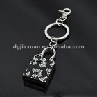 fashion resin keychain with crystal