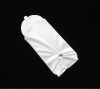 ladies white wrist length wedding bridal evening fingerless satin glove