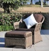 rattan outdoor sofa chair