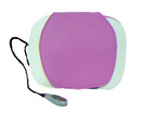 3D-way heat shiatsu pillow