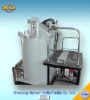 Twin cylinder thermoplastic paint preheater