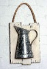 watering can with hanging hook/ zinc flower pot