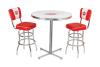 Bar chair; Round Table