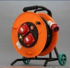 industrial sockets cable reel