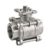 stainless steel 1000WOG ball valve with ISO 5211