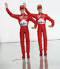 racing driver resin scale figure 1/18