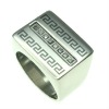 Luxury 316L stainless steel fashion men's ring