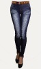 Women's knitted jeans