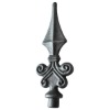 iron fence parts,wrought iron spear point