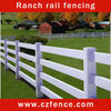 PVC Ranch Rail Fencing 5"X5"post 1.5"x5.5" and 2"x6"rail