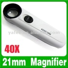 40x Magnifying Lamp Glass with Light O-868