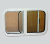 Refined Designed aluminum material window motorhome parts & accessories