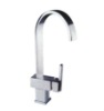 NEW FASHION squre high quality kitchen faucet(BRASS)