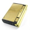 automatic cigarette case with lighter