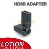 New HDMI 1.4 angled Male - Female 360D Rotating Adapter