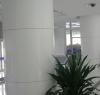 Pure White Crystallized Glass Panel ( Curve Panel )