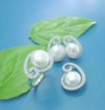 Elegent 925 Sterling Silver Pearl Jewelry Set