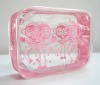 Zip Top PVC cosmetic bag