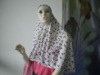 2012 Ladies new Polyester Knitting Stretch Muslim lady Head Scarf