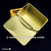 tea storage metal tins square