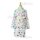 kids coral fleece bathrobe