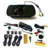 Rearview Mirror with 7 inch TFT Monitors video Parking Sensor system (RD-1170SC4