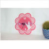 flower shape acrylic wall clocks for sale SI-20120211