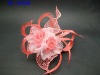 feather flower fascinator