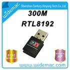 300Mbps Realtek RTL8192 Chipset 2T2R Mini WIFI USB Adapter/ wireless lan card/ Wifi dongle(SL-3505N)