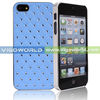 Blazing diamond chrome case for iPhone 5 various colors and patterns