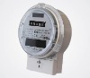 Electronic meter with register