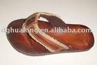 men leather slipper