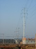 electric transimission line steel pole