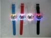 hot sell mirror led silicone watch